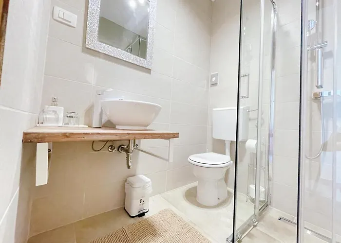 Caramel Comforts With Sea View In Stinjan Only 300 M From The Beach, Free Parking Apartment *