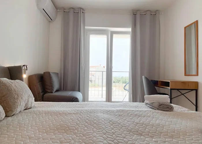 Caramel Comforts With Sea View In Stinjan Only 300 M From The Beach, Free Parking Apartment *